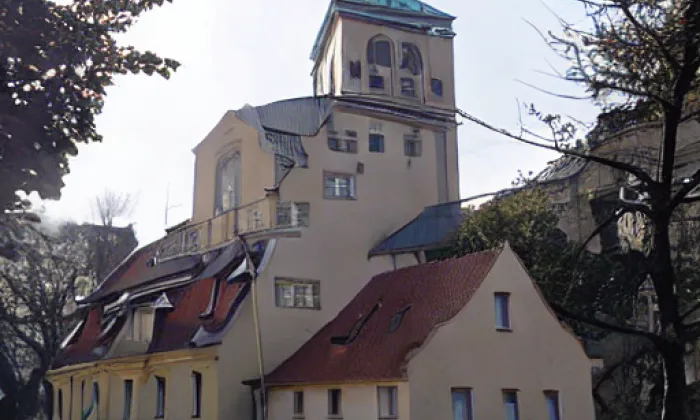 kostel svaté Anny (Hájek) – autumn