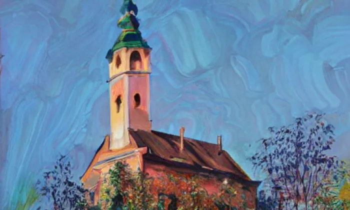 Kostel svaté Anny (Hoštejn) – summer