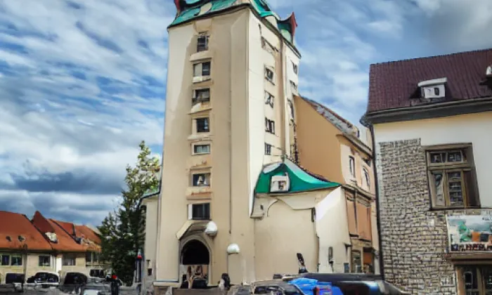 kostel svaté Anny (Holešov) – autumn