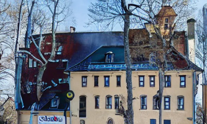 Kostel svaté Anny (Křimov) – podzim