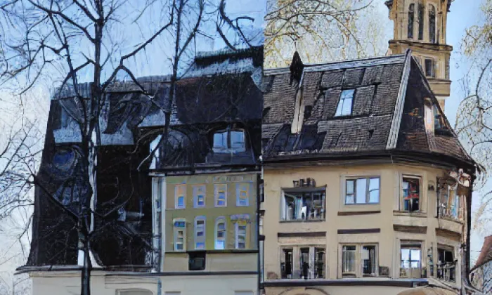 Kostel svaté Anny (Křimov) – jaro