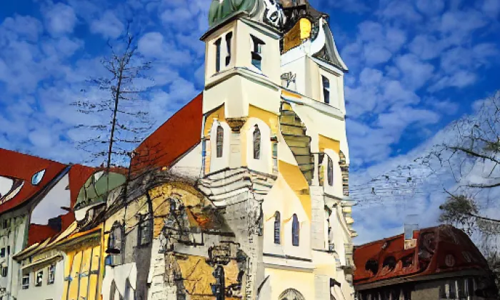 Kostel svaté Anny (Kukleny) – léto