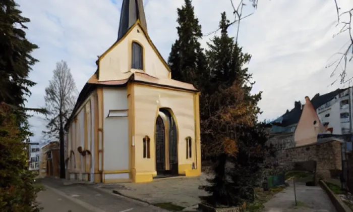 kostel svaté Anny (Kvítkovice) – akvarel