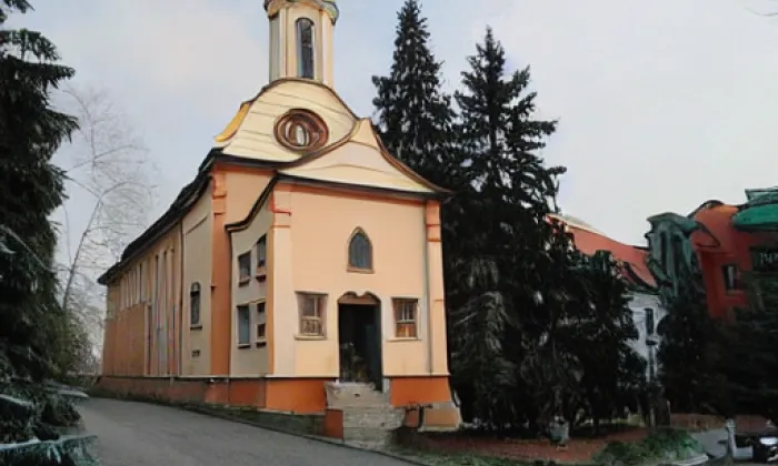 kostel svaté Anny (Kvítkovice) – zima