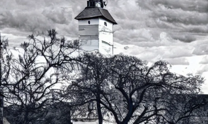Kostel svaté Anny (Most) – autumn