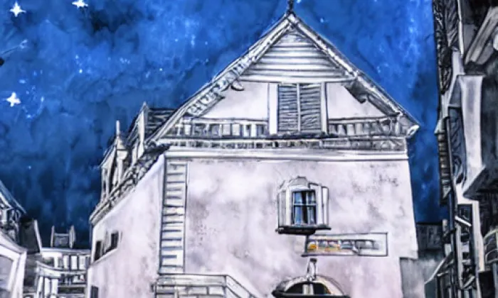 Kostel svaté Anny (Olomouc) – noc