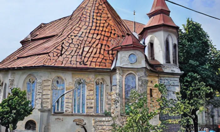kostel svaté Anny (Přibyslavice) – jaro