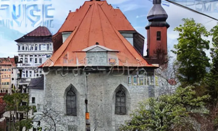 kostel svaté Anny (Přibyslavice) – zima