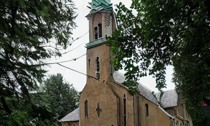 Kostel svaté Anny (Palič) – spring