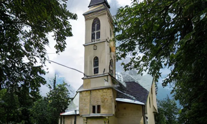 Kostel svaté Anny (Palič) – summer