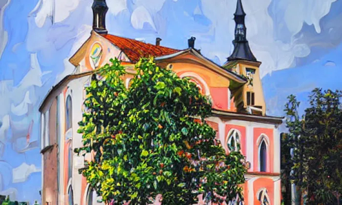 Kostel svaté Anny (Sedlec) – summer