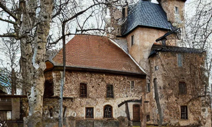 kostel svaté Anny (Smrček) – podzim