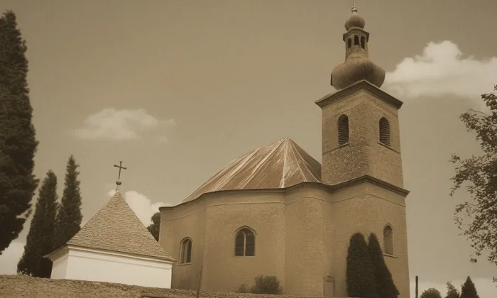 Kostel svaté Anny (Vižňov) – historical