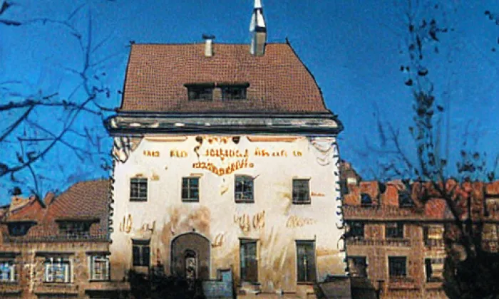 Kostel svaté Anny v Telči – léto