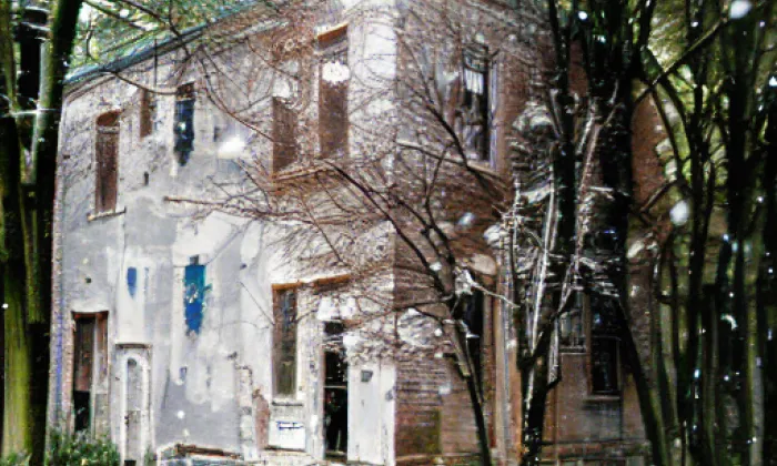 Kostel svaté Apoleny – zima