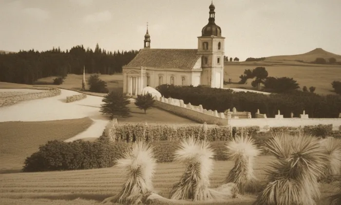 Kostel svaté Barbory (Valkeřice) – historická rekonstrukce