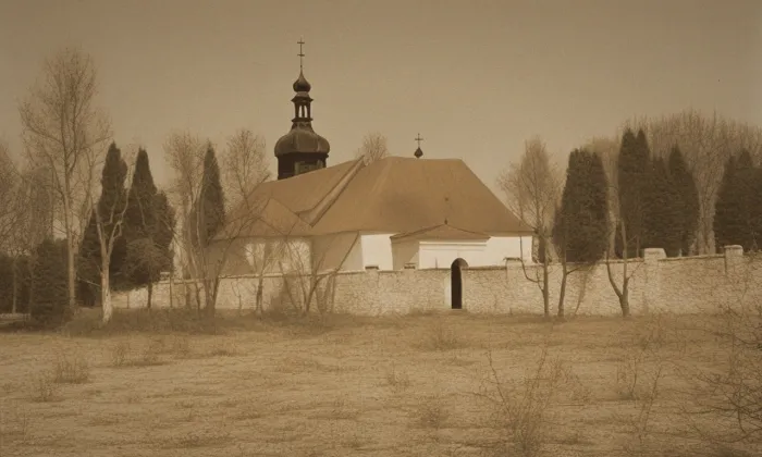 Kostel svaté Barbory (Zahrádky) – historical