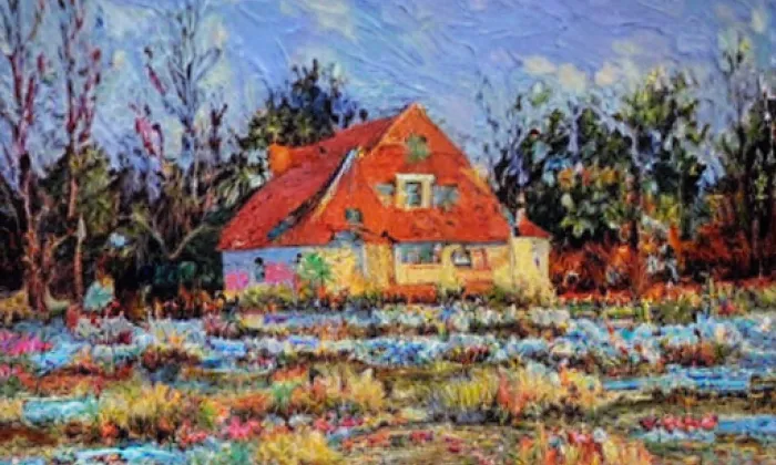 Kostel svaté Barbory (Zahrádky) – spring