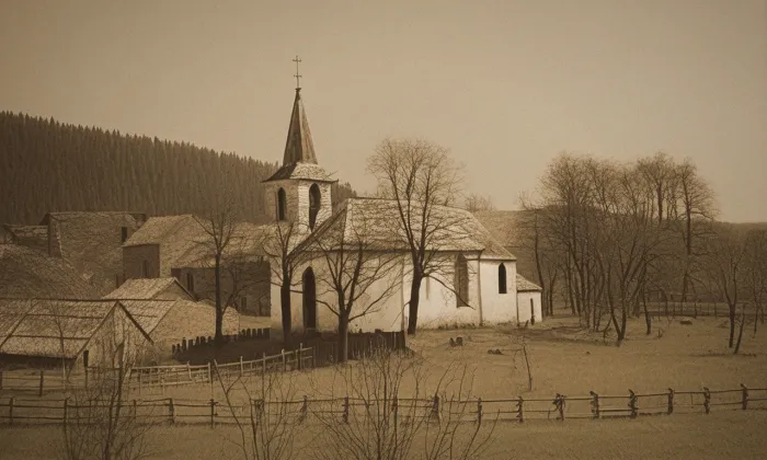Kostel svaté Cecílie (Lipůvka) – historical
