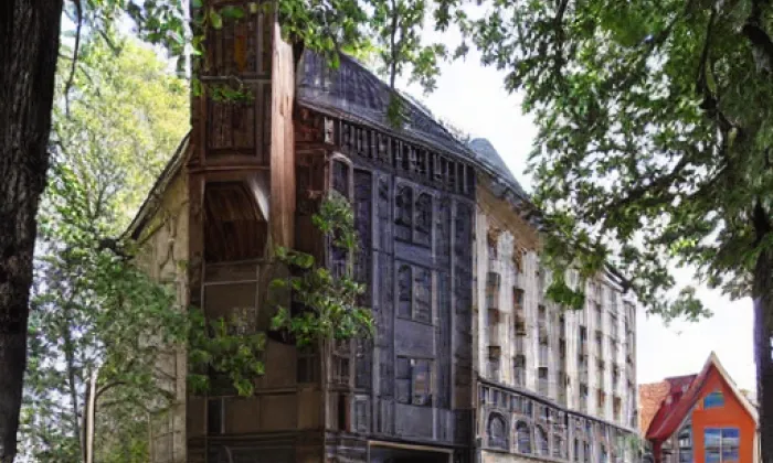 Kostel svaté Hedviky Slezské (Český Těšín) – akvarel