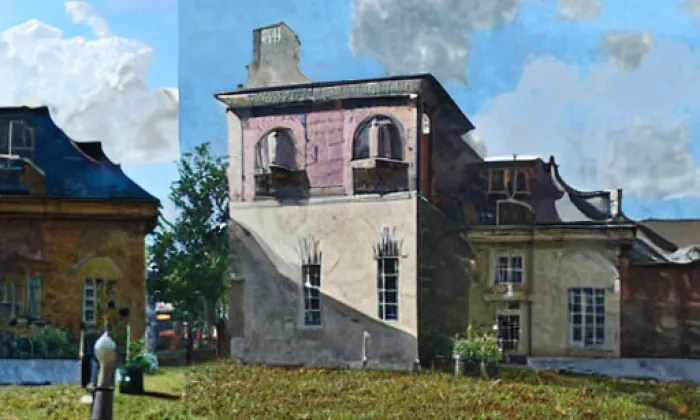 kostel svaté Kateřiny (Hartmanice) – podzim