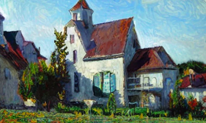 kostel svaté Kateřiny (Hartmanice) – jaro