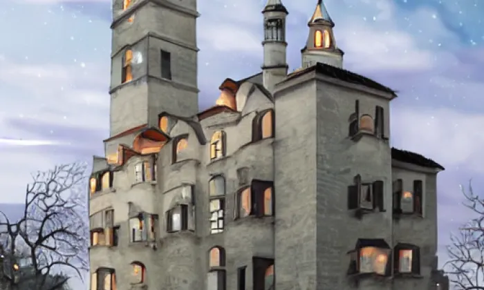 Kostel svaté Kateřiny (Klimkovice) – noc