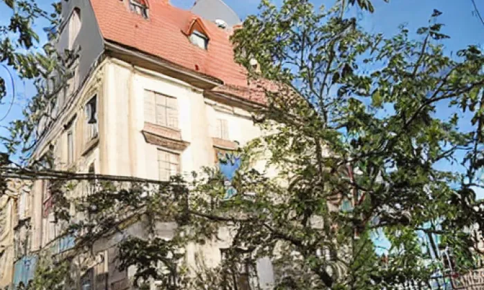 kostel svaté Kateřiny (Licoměřice) – akvarel