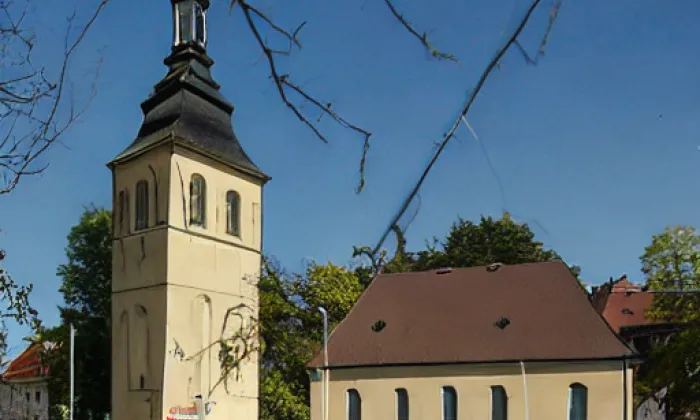Kostel svaté Kateřiny (Mladé Buky) – summer