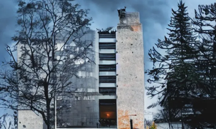 Kostel svaté Kateřiny (Staré Město) – autumn