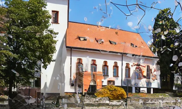 kostel svaté Kateřiny (Starovičky) – podzim