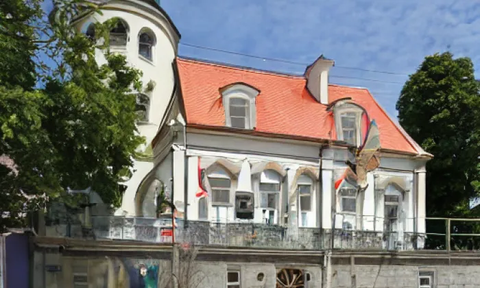 kostel svaté Kateřiny (Starovičky) – noc