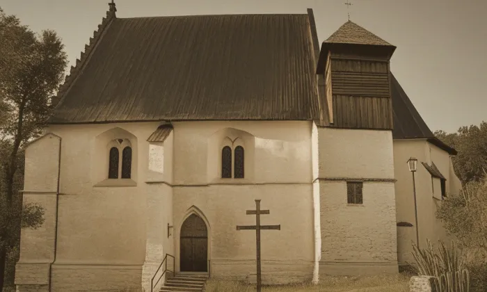 Kostel svaté Kateřiny (Svatá Kateřina) – historical