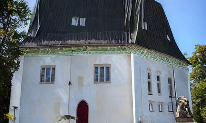 Kostel svaté Kateřiny (Svatá Kateřina) – iluminace