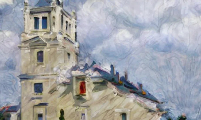kostel svaté Kateřiny (Vidnava) – jaro