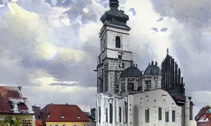 Kostel svaté Kateřiny Alexandrijské (Volary) – spring