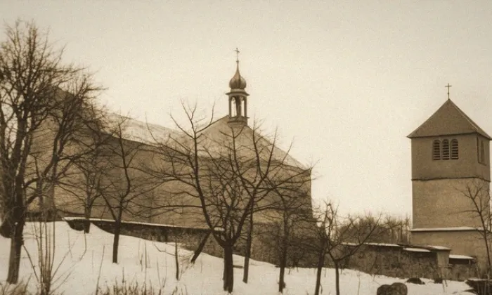 Kostel svaté Kateřiny Alexandrijské (Merboltice) – historická rekonstrukce