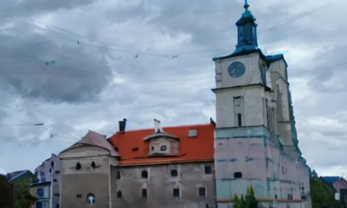Kostel svaté Kateřiny Sienské – autumn