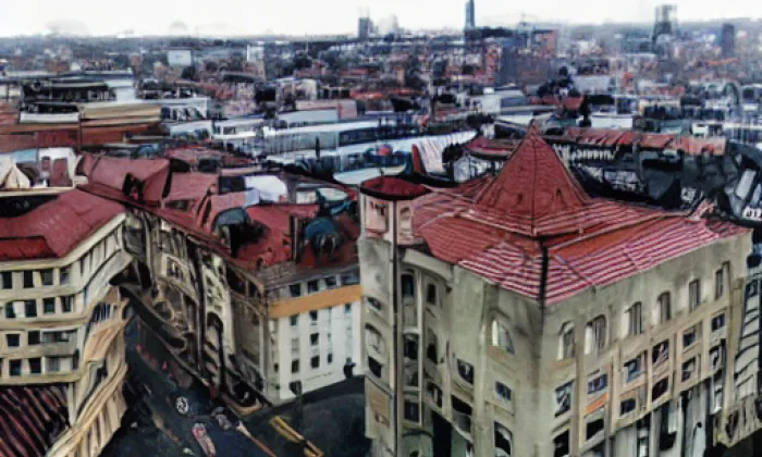 Kostel svaté Kateřiny v Chomutově – podzim
