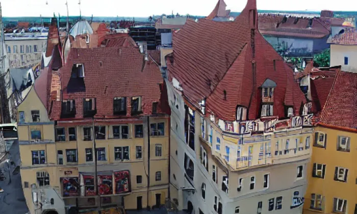 Kostel svaté Kateřiny v Chomutově – noc