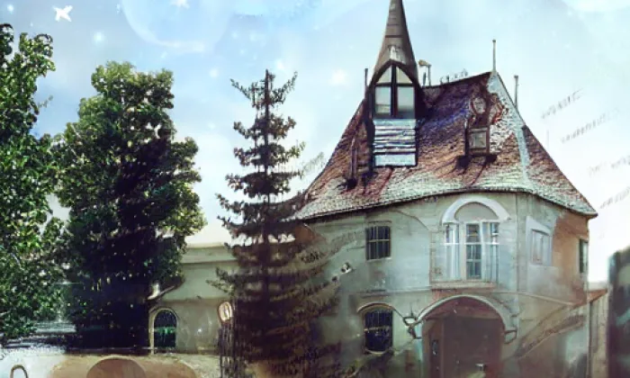 Kostel svaté Kateřiny ve Mšeci – noc