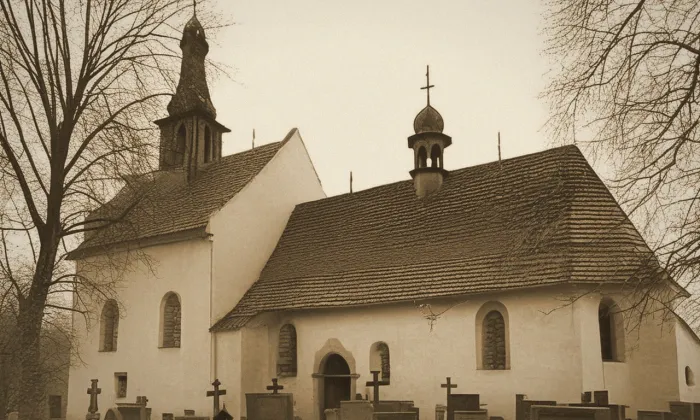 Kostel svaté Kunhuty (Kostelec) – historical