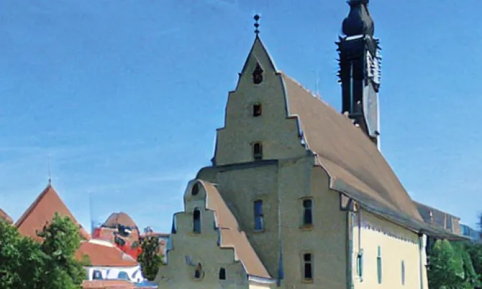Kostel svaté Kunhuty (Královské Poříčí) – akvarel