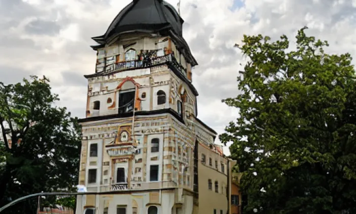 Kostel svaté Kunhuty (Nové Město na Moravě) – autumn