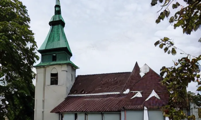 Kostel svaté Máří Magdalény (Kunice) – zima