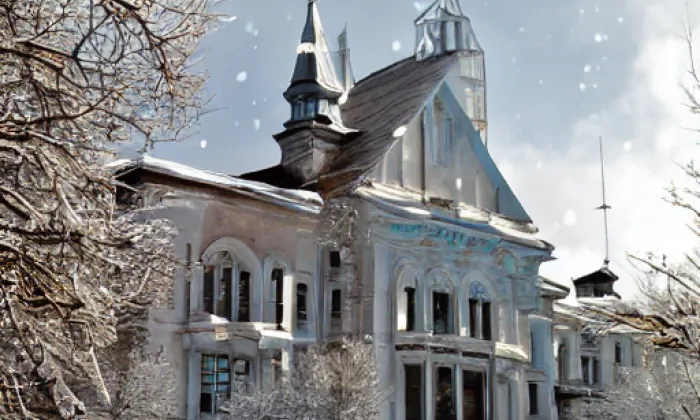 Kostel svaté Máří Magdalény (Liberec III-Jeřáb) – zima
