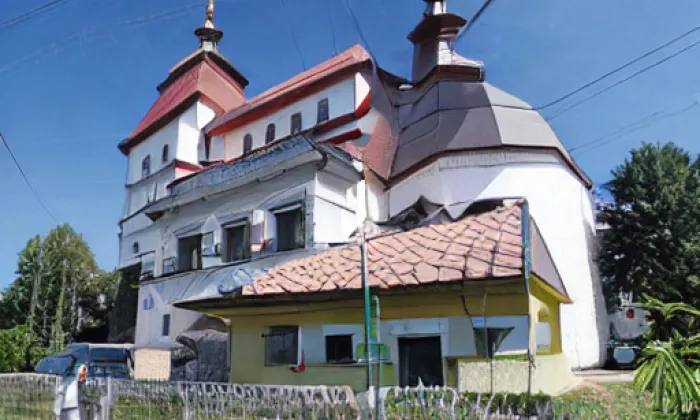kostel svaté Máří Magdaleny (Bartošovice v Orlických horách) – jaro