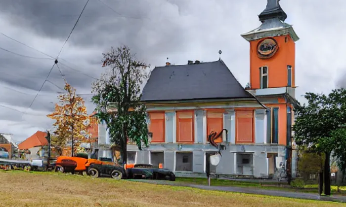 Kostel svaté Máří Magdaleny (Božanov) – autumn