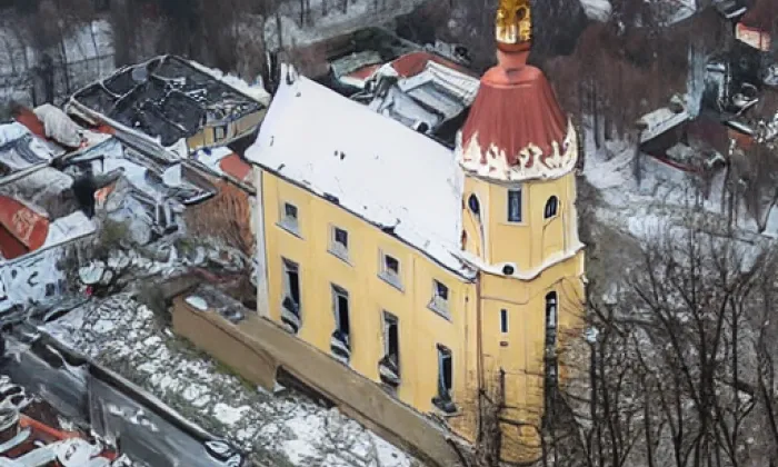 Kostel svaté Máří Magdaleny (Holany) – jaro