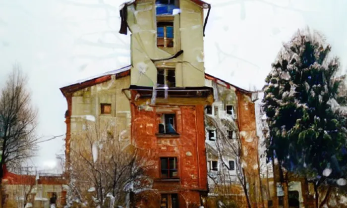 kostel svaté Máří Magdaleny (Lužany) – winter